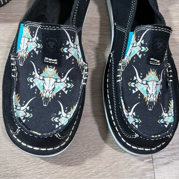 Ariat Shoes Ariat Cruiser Steer Skull Western Slip On Shoes 95